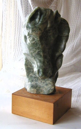 HORSE HEAD by elizabeth anderson