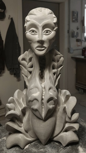GARDEN SCULPTURE  by glenn mckillips