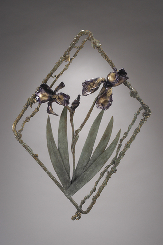 WINTER IRIS by deb zeller